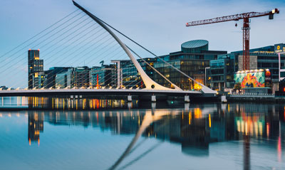 Dublin, Ireland city view