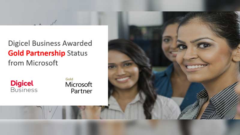 Digicel Business earns Microsoft Gold Partnership Status