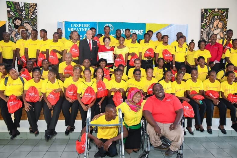 The Digicel Jamaica Foundation supports Special Olympics Jamaica athletes